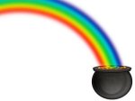 Rainbow & pot of gold 2